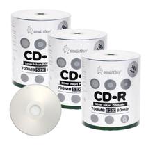 CD-R Smartbuy 700MB/80min 52x Silver Inkjet Hub imprimível CD-R Smartbuy 700MB/80min 52x Silver Inkjet Hub imprimível