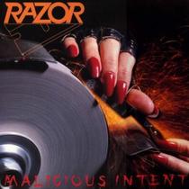 Cd razor . malicious intent . novo lacrado slipcase Cd razor . malicious intent . novo lacrado slipcase