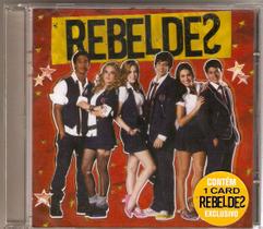 Cd Rebeldes - Trilha Sonora Da Novela - Novo***