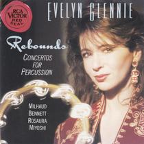 CD Rebounds: concertos para percussão, RCA, embalados em plástico