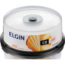 CD Regravavel CD-RW 700MB/80MIN/12X - ELGIN