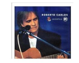 Cd Roberto Carlos Acústico Original Nacional - sony bmg
