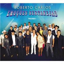 Cd Roberto Carlos - Emoções Sertanejas (Digipack Duplo)