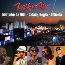 CD Rock In Rio Martinho da Vila Cidade Negra Emicida
