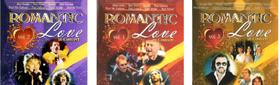 CD Romantic Love In Concert Coleção com 3 CDs