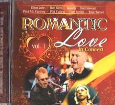 Cd romantic love in concert v1- queen/ elton john/ bee gees - UNIVERSO
