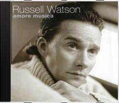 CD Russell Watson Amore Musica - novo lacrado original - Novo, Lacrado e Original CD Russell Watson Amore Musica - novo lacrado original - Novo, Lacrado e Original