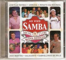 Cd Samba Social Clube - Nova Geração Ao Vivo