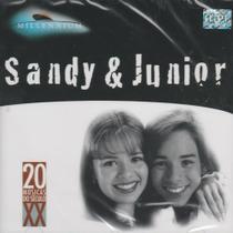 Cd sandy & junior - millennium - 20 músicas do século xx