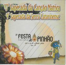 Cd - Sapecada Da Canção Nativa - 17ª Edição (cd Duplo)