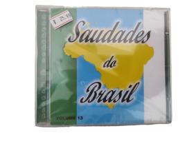 cd saudades do brasil - vol.13 - cd+