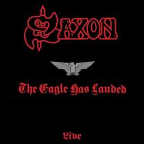 Cd saxon - the eagle has landed (live) - estojo acrílico com slipcase - lacrado