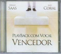 CD Sérgio Saas e Raiz Coral -Vencedor - Playback Com Vocal