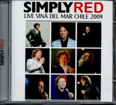 CD Simply Red - Live Vina Del Mar Chile 2009 Original