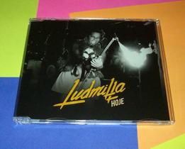 Cd single ludmilla - hoje - estojo de acrílico - novo original e lacrado de fábrica