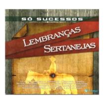 Cd Só Sucessos - Lembranças Sertanejas - Nacional Digipack - Universo cultural