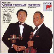 CD Sony Mozart: Sinfonia Concertante em Eb Maior, K. 364 & Concertone em C Maior, K. 190