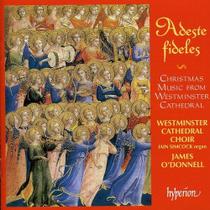 CD SONY MUSIC Adeste Fideles: música de Natal da Catedral de Westminster