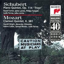 CD Sony: Schubert - Quinteto de Piano "A Truta" & Mozart - Quinteto de Clarinete