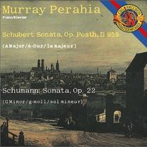 CD Sony: Schubert/Schumann - Sonatas para Piano (Perahía)