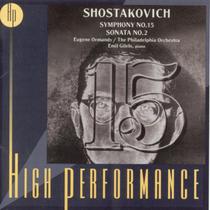CD Sony - Shostakovich: Sinfonia nº 15 e Sonata para Piano nº 2 CD Sony - Shostakovich: Sinfonia nº 15 e Sonata para Piano nº 2