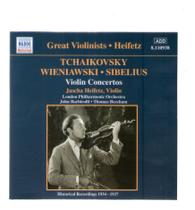 Cd Tchaikovsky, Wieniawski, Sibelius - Violin Concertos - NAXOS RECORDS