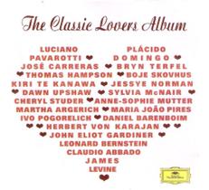 Cd The Classic Lovers Album - Domingo/ Pavarotti/carreras...
