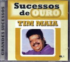 Cd Tim Maia - Sucessos De Ouro Vol 1 - Grandes Sucessos