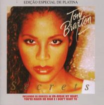 Cd toni braxton - secrets - edição especial de platina Cd toni braxton - secrets - edição especial de platina