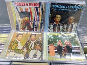 Cd Tonico E Tinoco - Recordando O 78 - 4 Cds