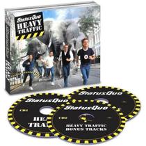 Cd Triplo Status Quo - Heavy Traffic (Deluxe Imp. Lacrado)