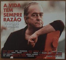 Cd Vinicius De Moraes A Vida Tem Sempre Razão Varios