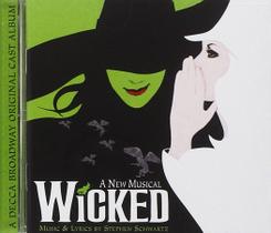 CD Wicked (elenco original da Broadway de 2003) Embalado em plástico