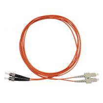 CDM - Cordão Óptico Duplex MM SC ST MM 62,5/125 Laranja