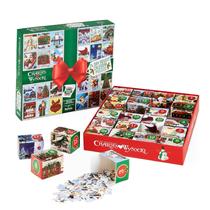 Ceaco Charles Wysocki Calendário do Advento Quebra-Cabeça 24 Dias de Natal