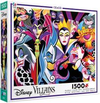 Ceaco Disney Villains Jigsaw Puzzle, 1500 Peças