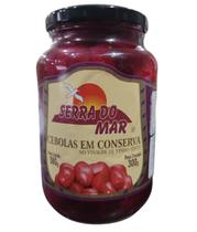 Cebolas em Conserva no Vinagre de Vinho Tinto - 300 gr