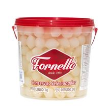 Cebolinha Cristal em Conserva Balde 2kg - Fornello