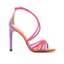 Cecconello Sandália Feminina Ref 1981001-1 Cor Roxo e Laranja Cecconello Sandália Feminina Ref 1981001-1 Cor Roxo e Laranja