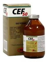 CEF 50 Ceftiofur Antimicrobiano Injetável 100ml - Agener