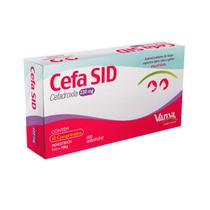 Cef Sid 220mg para Cães e Gatos até 10kg Vansil 10 Comprimidos