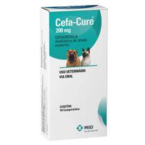 Cefa Cure Antibiótico MSD - 200mg Cefa Cure Antibiótico MSD - 200mg