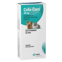 Cefa Cure Antibiótico MSD - 50mg Cefa Cure Antibiótico MSD - 50mg
