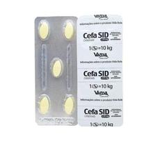 Cefa Sid 220mg - Antimicrobiano para Cães e Gatos - Vansil - 10 comprimidos