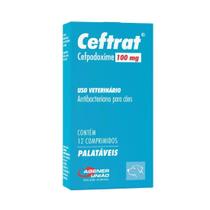 Ceftrat 100 Mg Cães 12 Comprimidos - Agener União