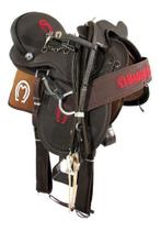 Cela De Cavalo Completa De Cabeça Marrom Mangalarga + Acessórios