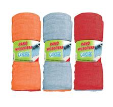 Celeste Pano Microfibra 48X58 3Un