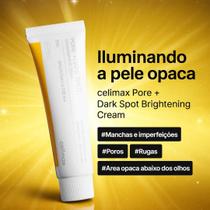 Celimax Creme Clareador Facial Manchas Escuras Poros 35ml
