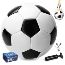 Cellook de bola de futebol tamanho 3 com bomba e bolsa de rede