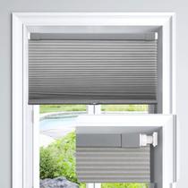 Cellular Shades LazBlinds Cordless LazBlinds, filtragem de luz, cinza dov